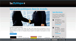 Desktop Screenshot of la-politique.com